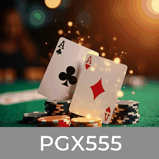 PGX555: Slots com Mega Prêmios, Blackjack de Estratégia, Roleta ao Vivo